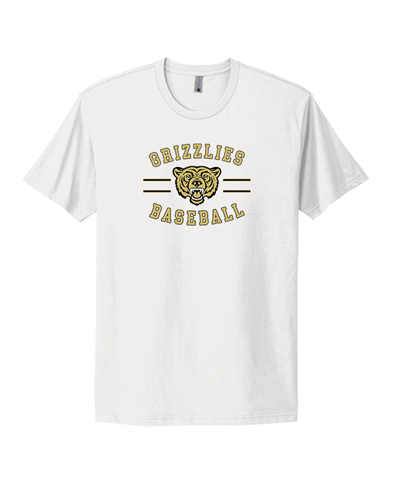 Golden Valley HS Baseball Curve - Mens Select Cotton T-Shirt