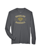 Golden Valley HS Baseball Curve - Performance Longsleeve