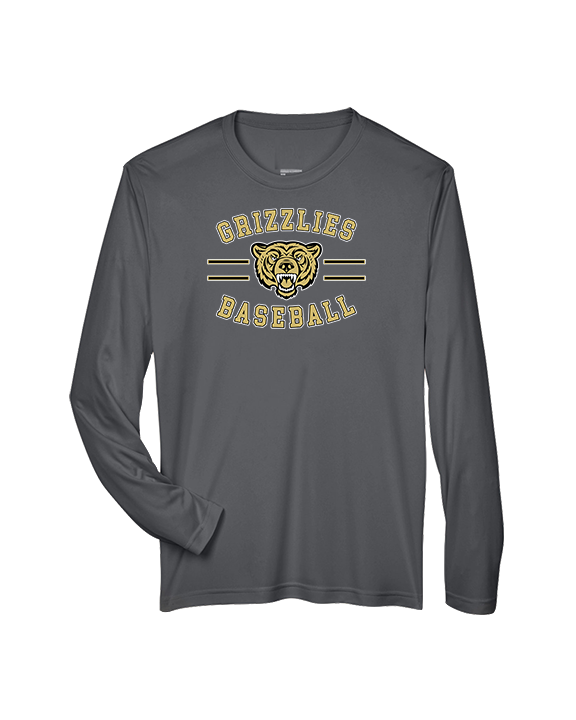 Golden Valley HS Baseball Curve - Performance Longsleeve