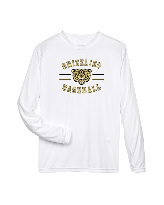 Golden Valley HS Baseball Curve - Performance Longsleeve