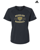 Golden Valley HS Baseball Curve - Womens Adidas Performance Shirt