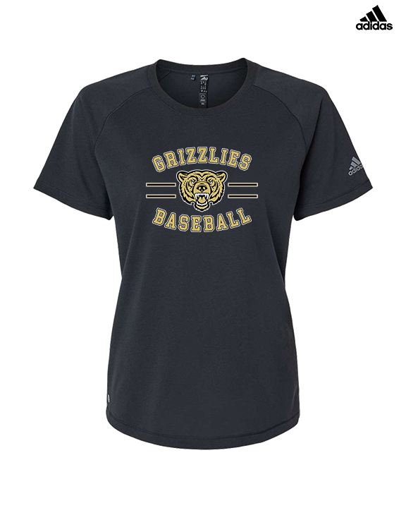 Golden Valley HS Baseball Curve - Womens Adidas Performance Shirt