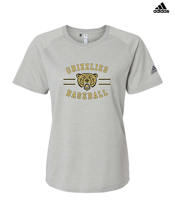 Golden Valley HS Baseball Curve - Womens Adidas Performance Shirt