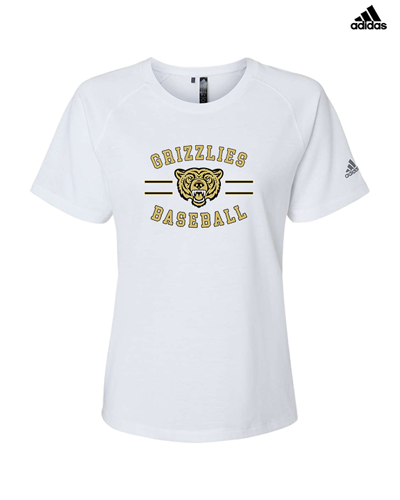 Golden Valley HS Baseball Curve - Womens Adidas Performance Shirt
