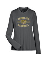 Golden Valley HS Baseball Curve - Womens Performance Longsleeve