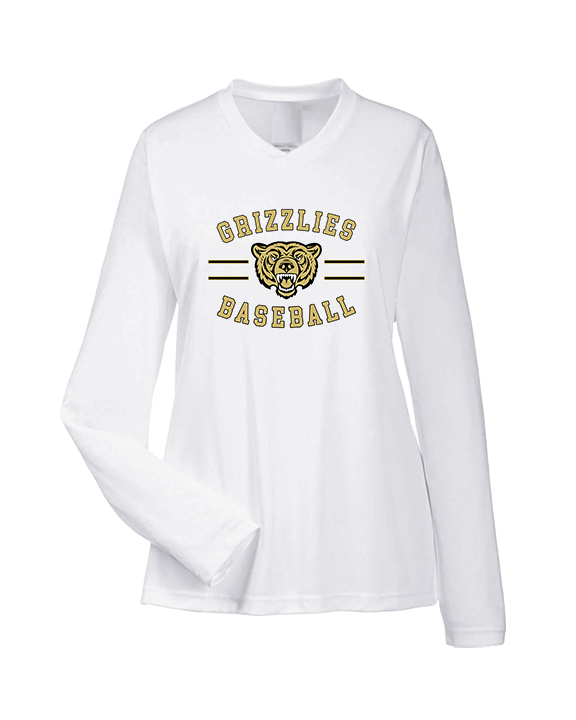 Golden Valley HS Baseball Curve - Womens Performance Longsleeve