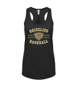 Golden Valley HS Baseball Curve - Womens Tank Top