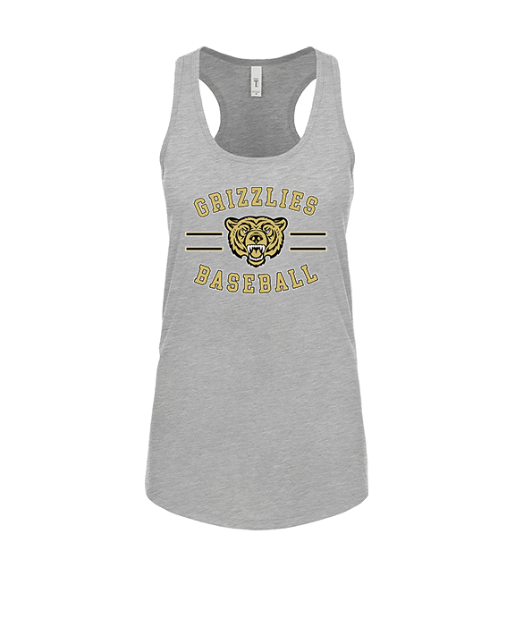 Golden Valley HS Baseball Curve - Womens Tank Top