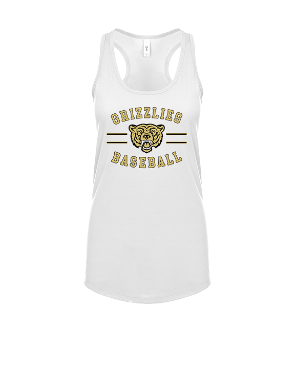 Golden Valley HS Baseball Curve - Womens Tank Top