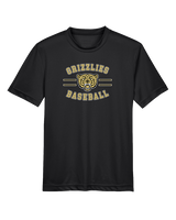 Golden Valley HS Baseball Curve - Youth Performance Shirt