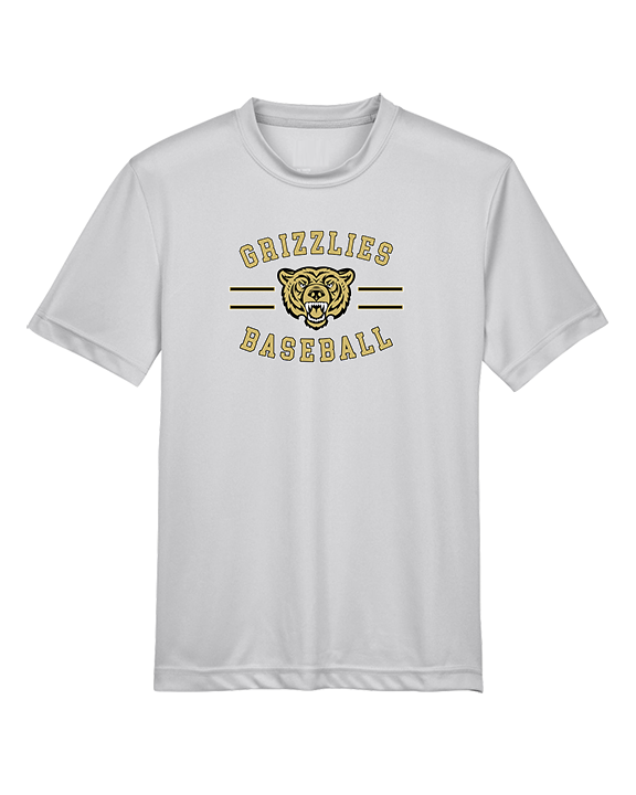 Golden Valley HS Baseball Curve - Youth Performance Shirt