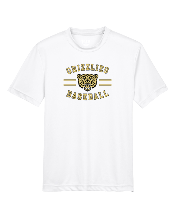 Golden Valley HS Baseball Curve - Youth Performance Shirt