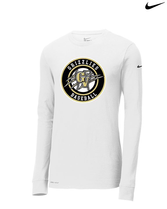 Golden Valley HS Baseball Custom - Mens Nike Longsleeve
