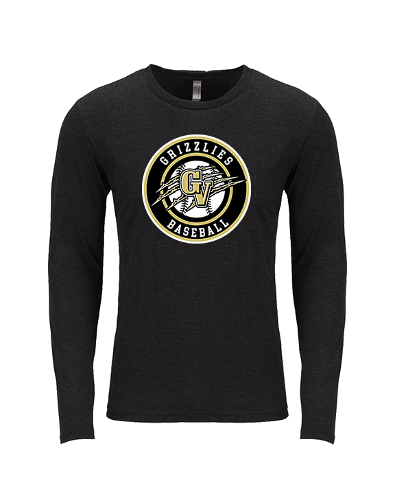 Golden Valley HS Baseball Custom - Tri-Blend Long Sleeve