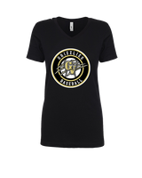 Golden Valley HS Baseball Custom - Womens Vneck