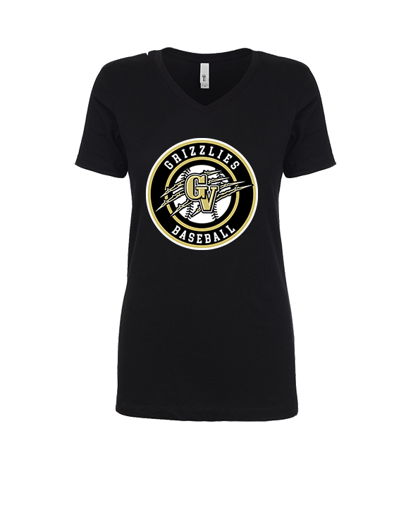 Golden Valley HS Baseball Custom - Womens Vneck
