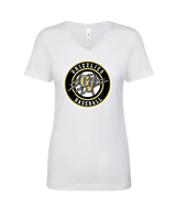 Golden Valley HS Baseball Custom - Womens Vneck