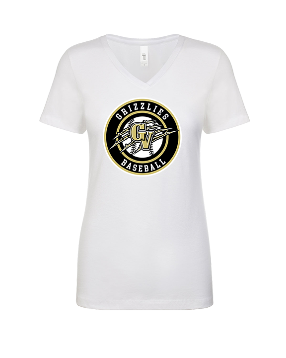 Golden Valley HS Baseball Custom - Womens Vneck