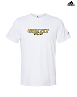 Golden Valley HS Baseball Dad - Mens Adidas Performance Shirt