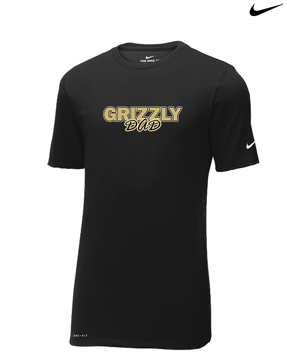 Golden Valley HS Baseball Dad - Mens Nike Cotton Poly Tee