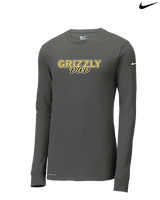 Golden Valley HS Baseball Dad - Mens Nike Longsleeve