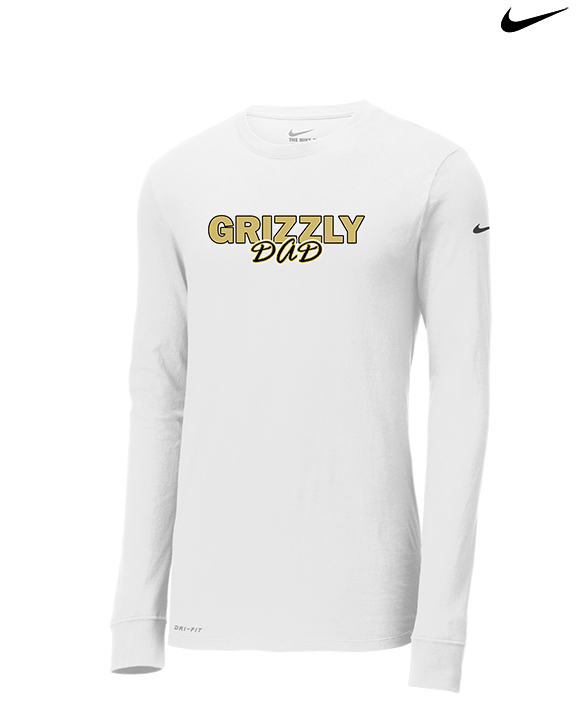 Golden Valley HS Baseball Dad - Mens Nike Longsleeve