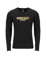 Golden Valley HS Baseball Dad - Tri-Blend Long Sleeve