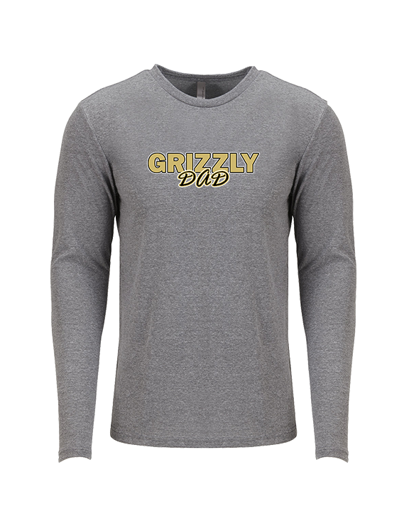 Golden Valley HS Baseball Dad - Tri-Blend Long Sleeve