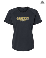 Golden Valley HS Baseball Dad - Womens Adidas Performance Shirt