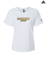 Golden Valley HS Baseball Dad - Womens Adidas Performance Shirt