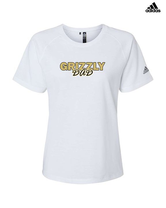 Golden Valley HS Baseball Dad - Womens Adidas Performance Shirt