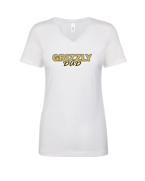 Golden Valley HS Baseball Dad - Womens Vneck
