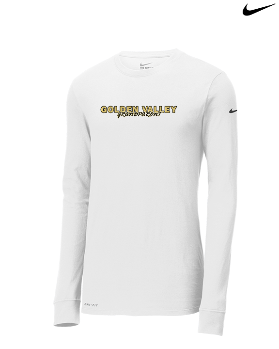 Golden Valley HS Baseball Grandparent - Mens Nike Longsleeve