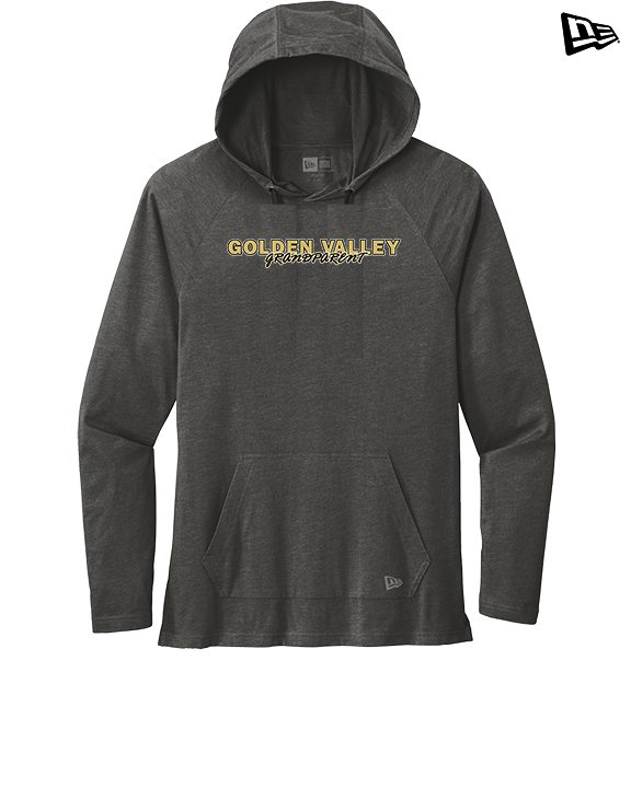 Golden Valley HS Baseball Grandparent - New Era Tri-Blend Hoodie