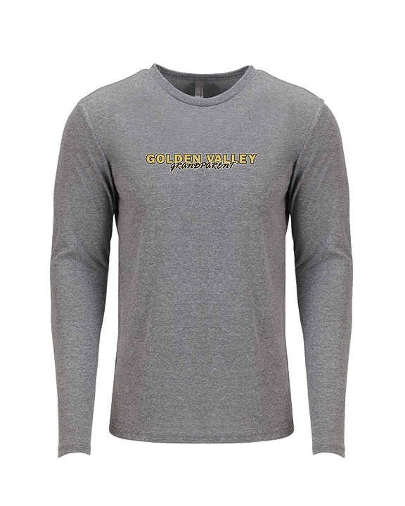 Golden Valley HS Baseball Grandparent - Tri-Blend Long Sleeve