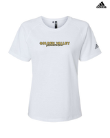 Golden Valley HS Baseball Grandparent - Womens Adidas Performance Shirt