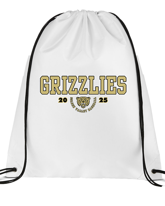 Golden Valley HS Baseball Swoop 25 - Drawstring Bag