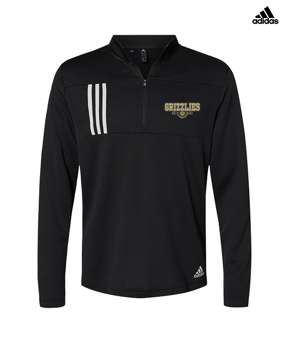 Golden Valley HS Baseball Swoop 25 - Mens Adidas Quarter Zip