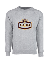 Graham HS Girls Softball Board - Crewneck Sweatshirt