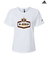 Graham HS Girls Softball Board - Womens Adidas Performance Shirt