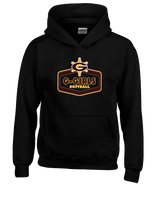 Graham HS Girls Softball Board - Youth Hoodie
