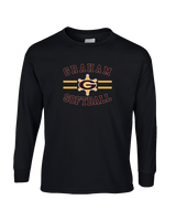 Graham HS Girls Softball Curve - Cotton Longsleeve