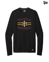 Graham HS Girls Softball Curve - New Era Performance Long Sleeve