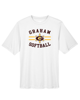 Graham HS Girls Softball Curve - Performance Shirt