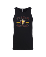 Graham HS Girls Softball Curve - Tank Top