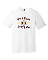 Graham HS Girls Softball Curve - Tri-Blend Shirt