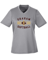 Graham HS Girls Softball Curve - Womens Performance Shirt