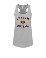 Graham HS Girls Softball Curve - Womens Tank Top