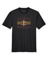 Graham HS Girls Softball Curve - Youth Performance Shirt