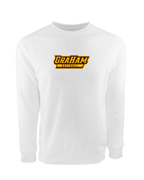 Graham HS Girls Softball Main Logo - Crewneck Sweatshirt